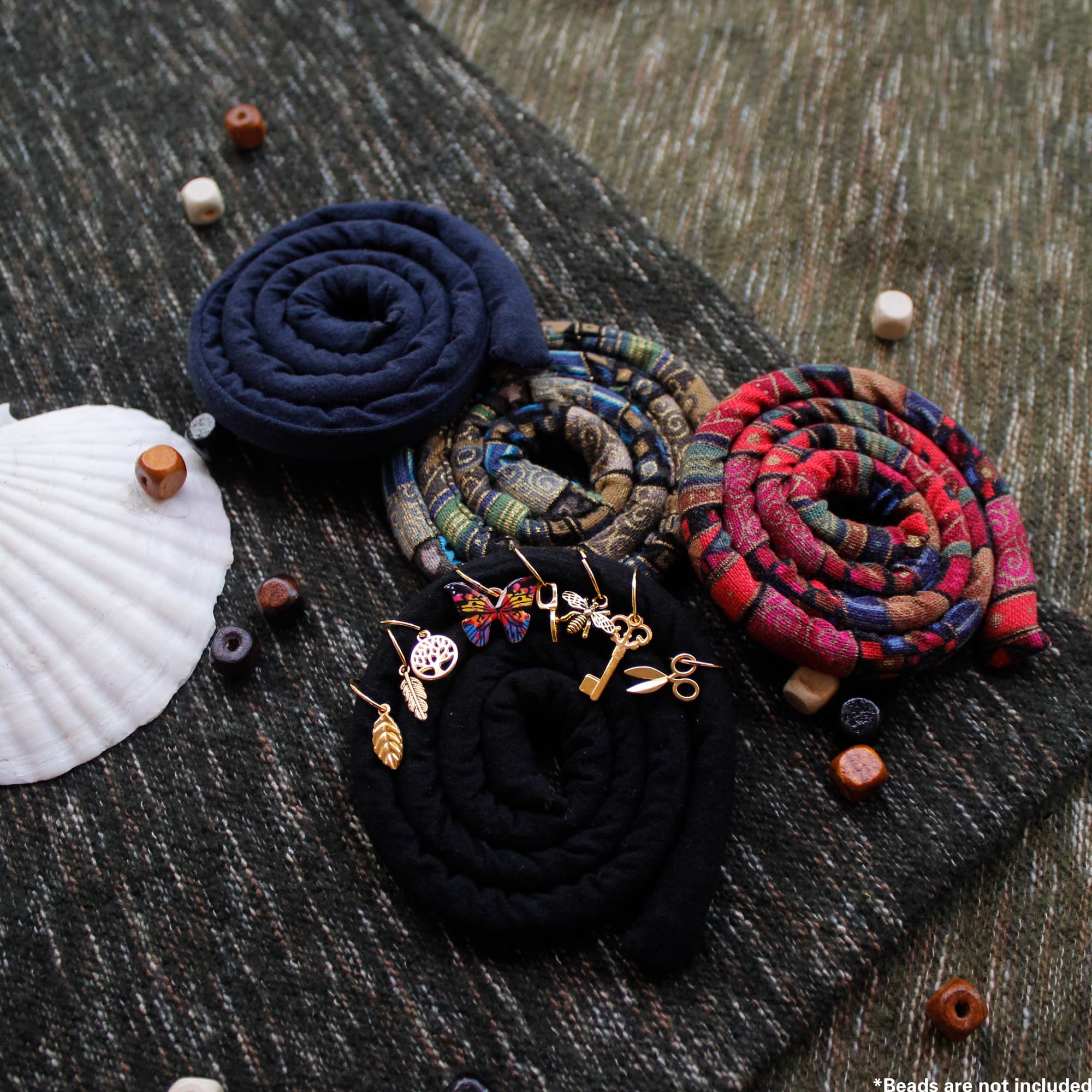 Spiral Lock Hair Tie easy on-off design for quick on-the-go styling.