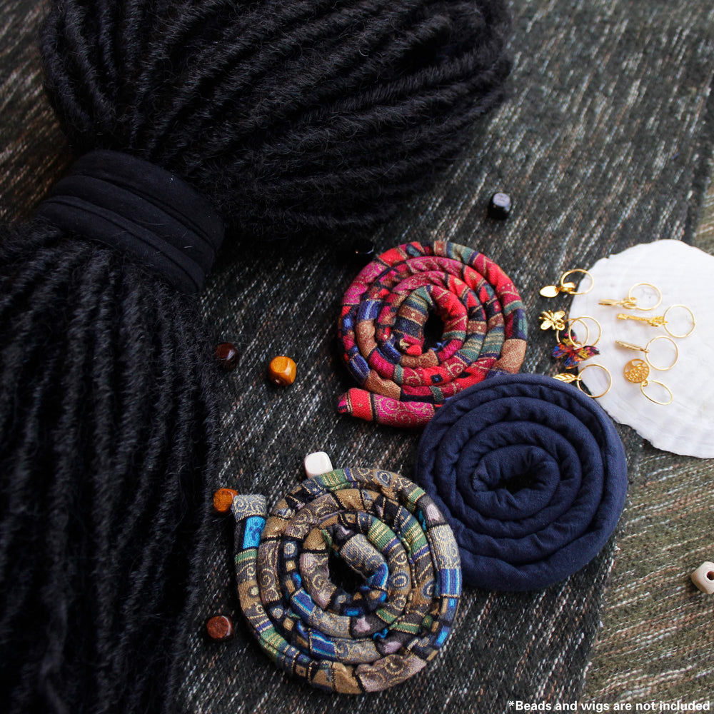 Spiral Lock Hair Tie secure hold on dreadlocks during workouts and daily activities.