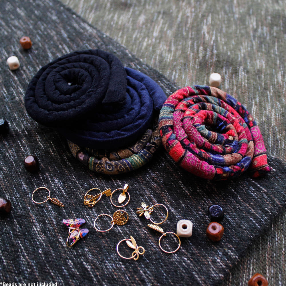 Spiral Lock Hair Tie soft handmade material highlights comfort during long wear.