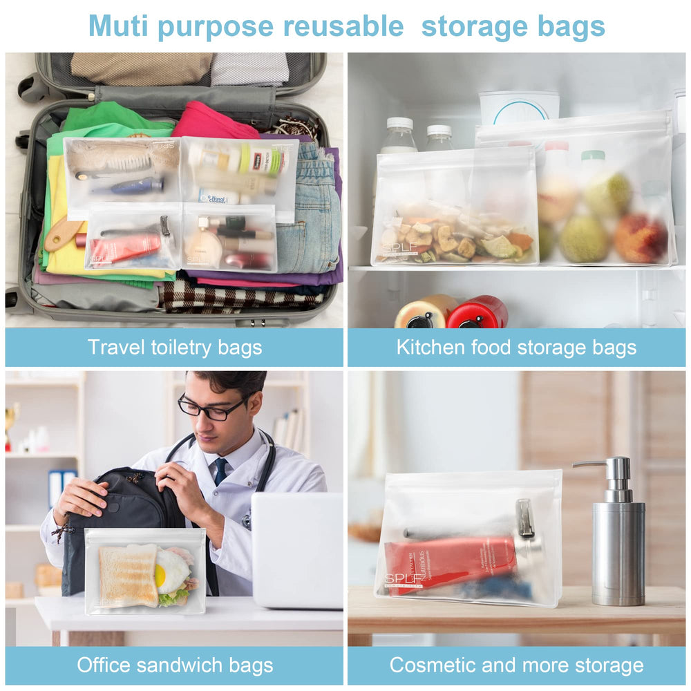 SPLF travel-luggage use image demonstrates versatile organizers in a suitcase.