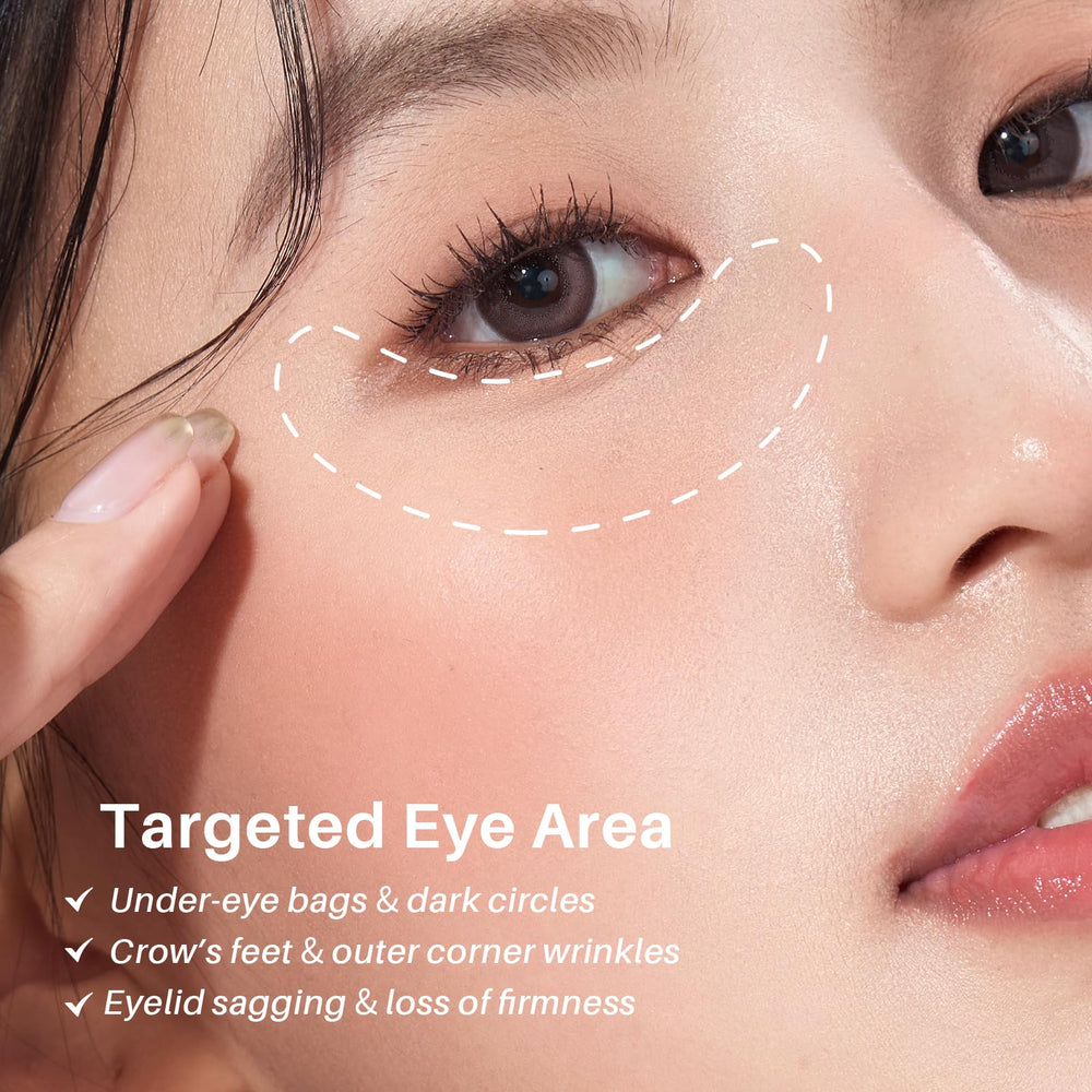SPODARE caffeine eye cream targets dark circles and discoloration gently