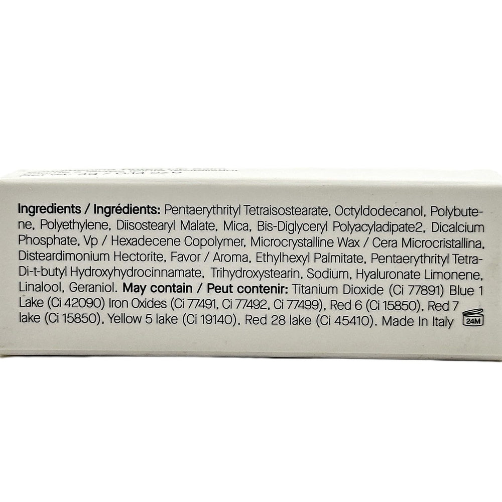 SpoiledChild plum tinted lip balm texture detail highlights creamy, comfortable wear.