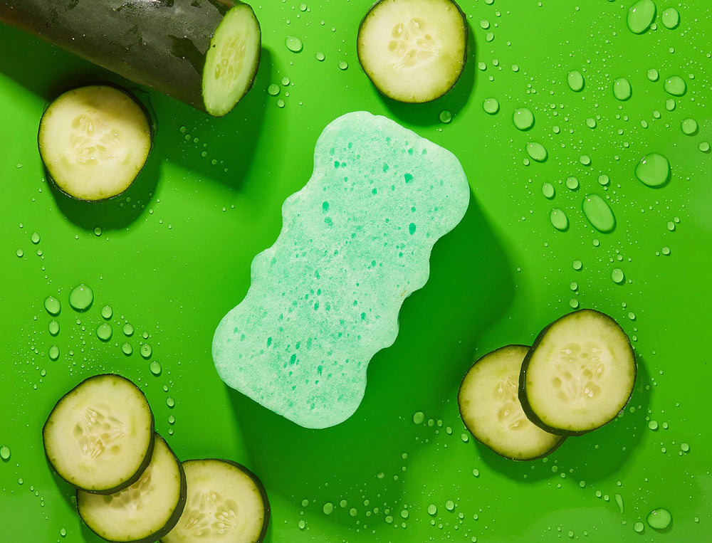 Spongeables gift-ready packaging shows a thoughtful spa gift set