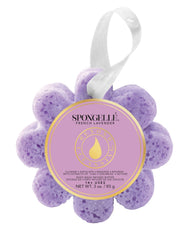 SPONGELLÉ buffer with handle for easy, targeted exfoliation.