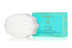 SPONGELLÉ Pedi-Buffer Beach Grass front view shows gentle exfoliation for smoother feet