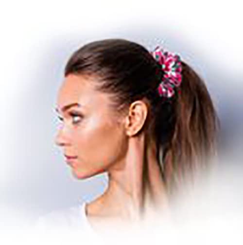 Spoontiques Betty Boops Scrunchies 3-pack worn in hair for versatile styling
