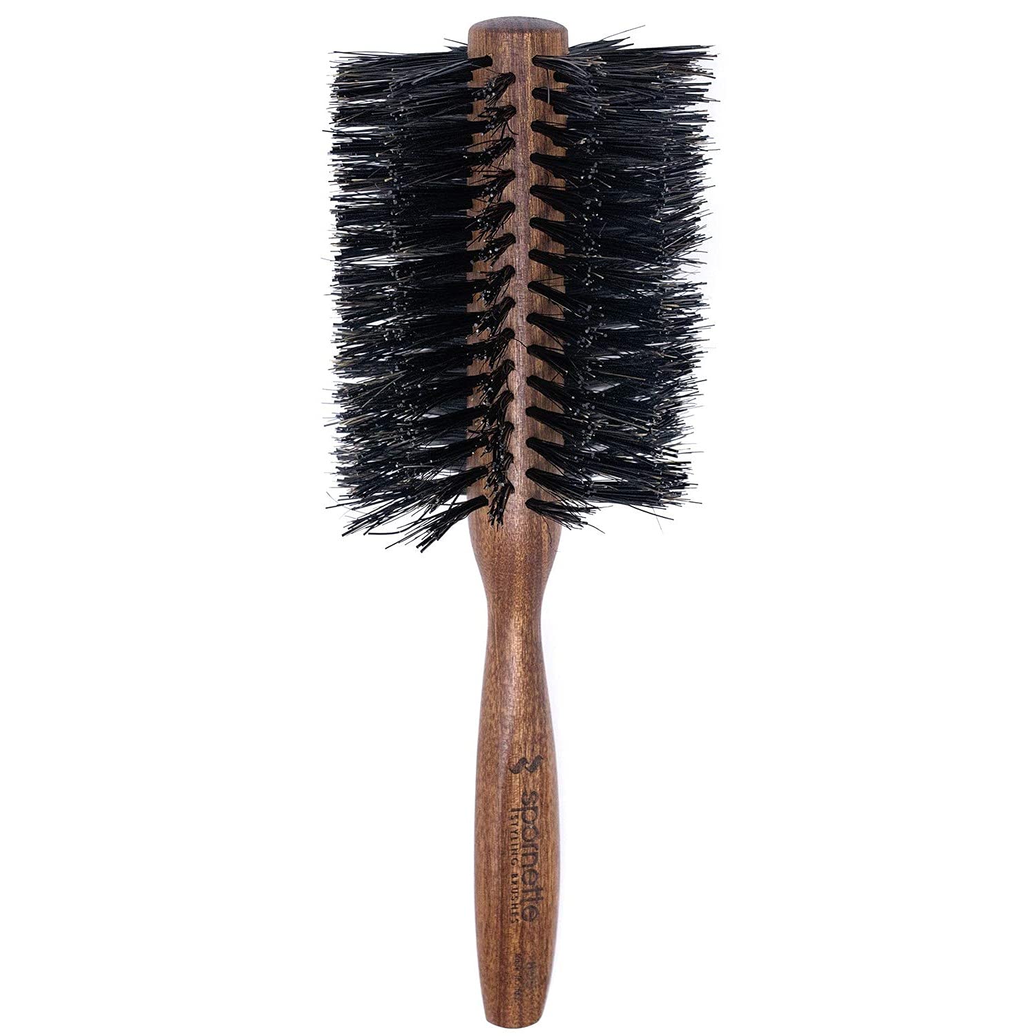 SPORNETTE Italian Rounder brush, 3-inch diameter for voluminous, smooth blowouts.