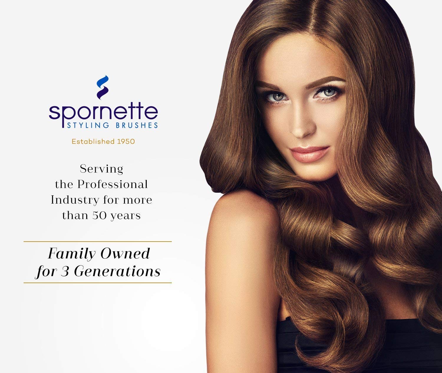 Spornette Little Wonder Rat Tail Comb highlighting heat resistance for on‑the‑go styling.