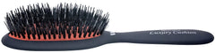Spornette nylon and boar bristles detail for detangling and added shine.
