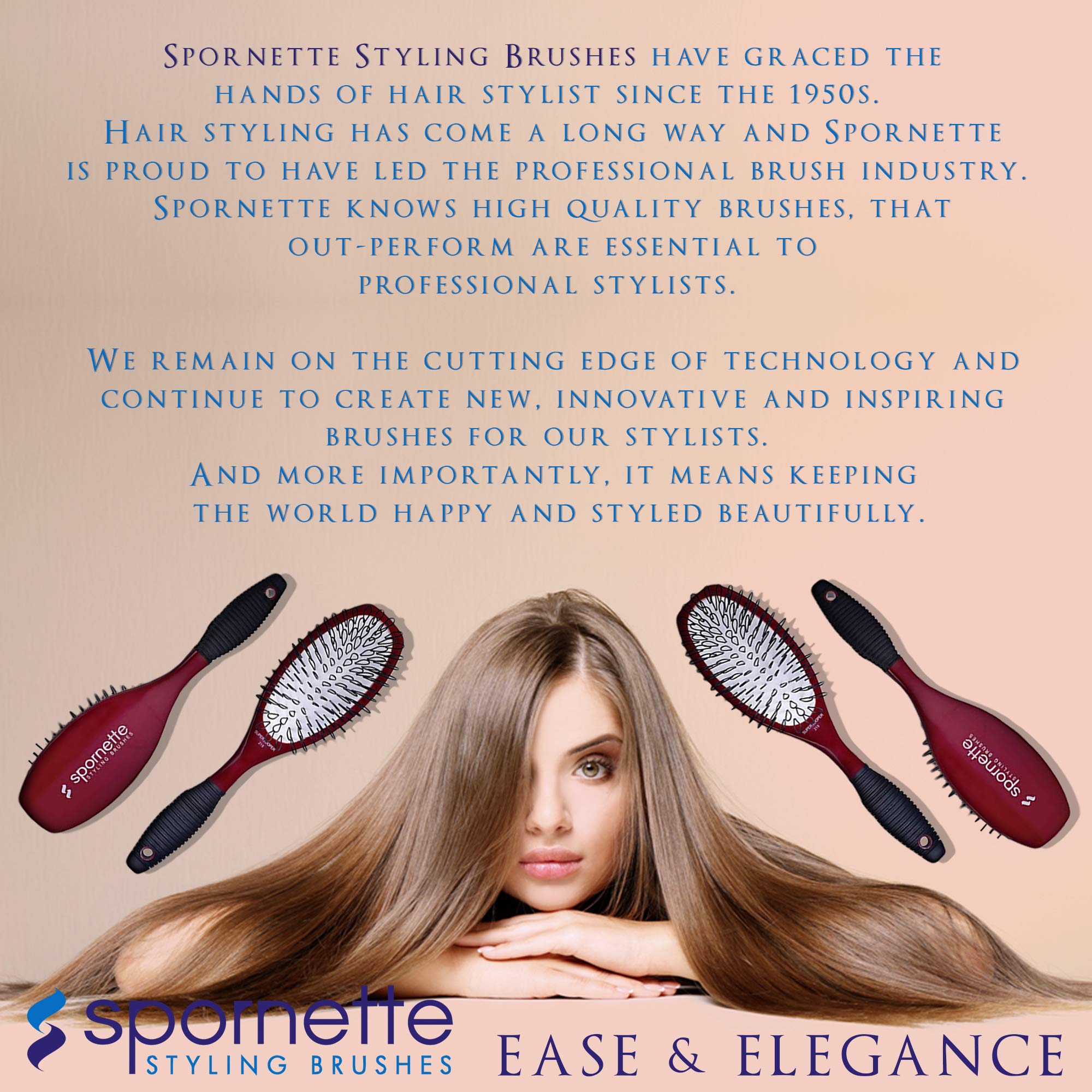 Spornette Super Looper brush routine care for wigs and pieces