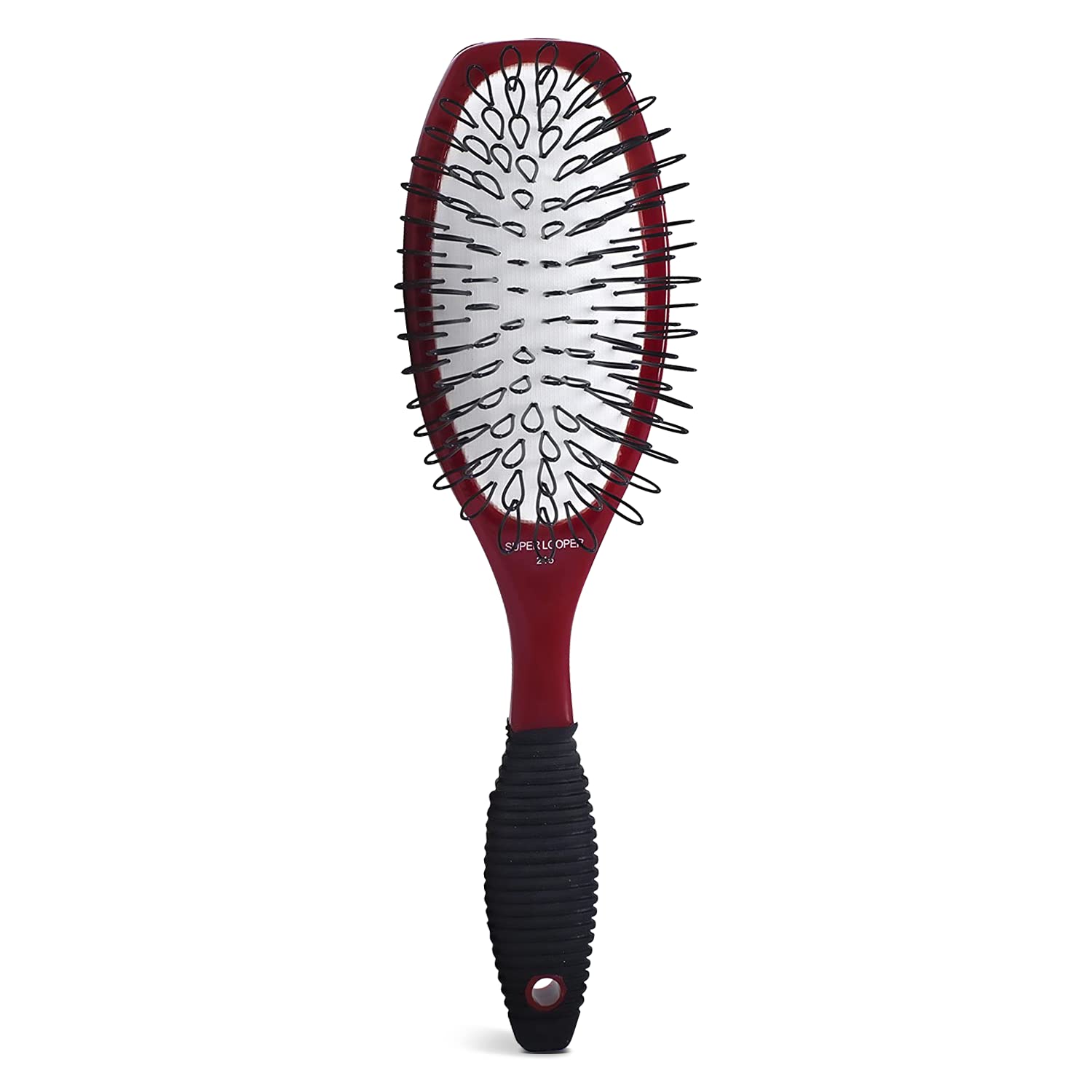 Spornette Super Looper brush closeup bristles ease gentle detangling on wigs