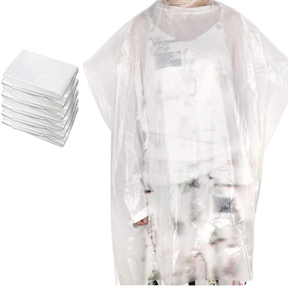 Sportuli disposable hair capes packaging for professional use