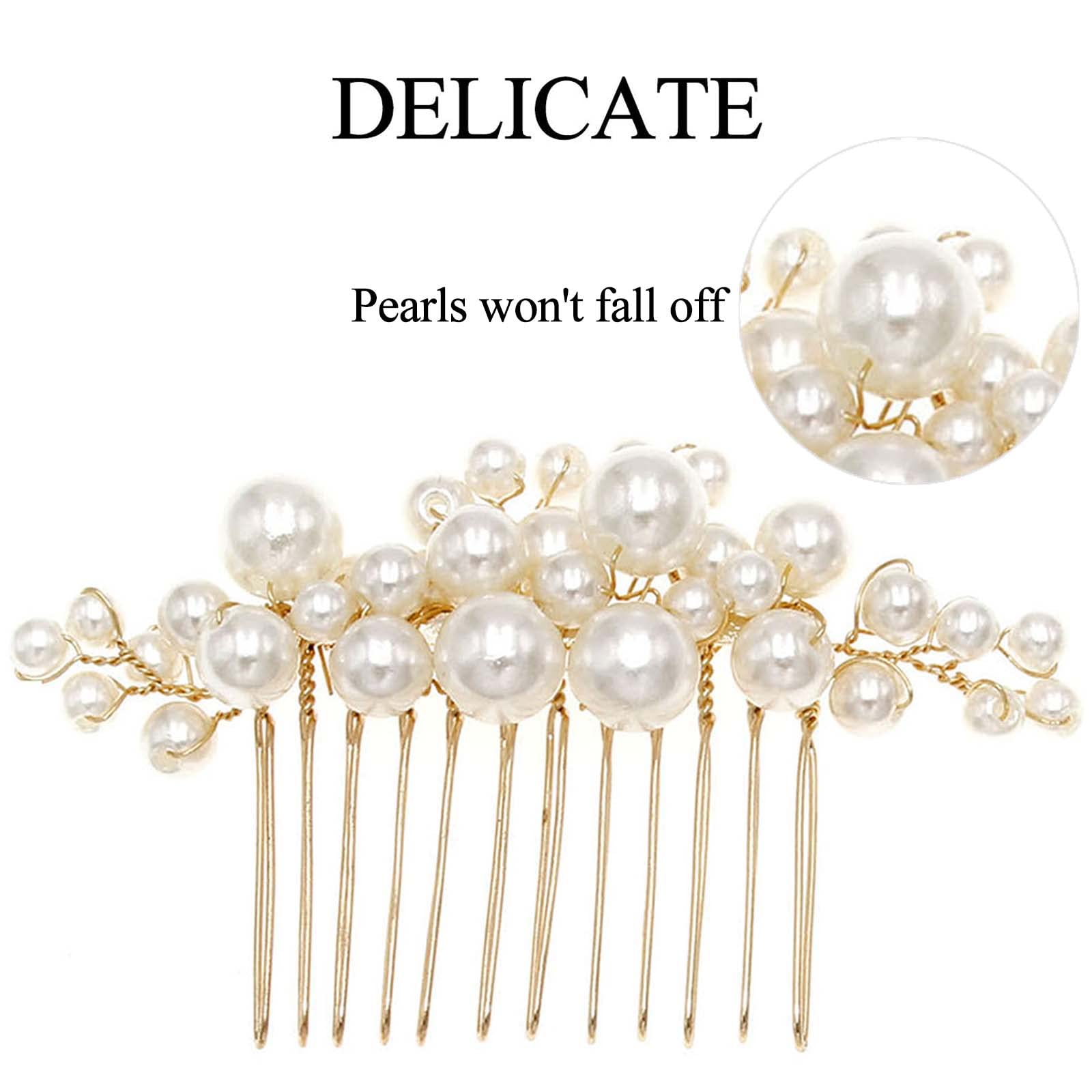 Sppry prom hair pin pearl detail adds versatile shimmer to updos