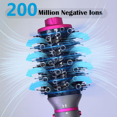 SPPZCUR diffuser-in-action hair dryer brush enhances volumizing curls during drying