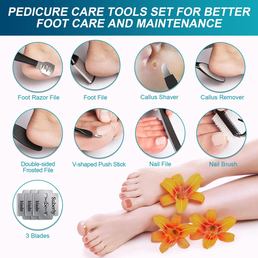 Spriak feet feel smoother after use, illustrating real-world results.