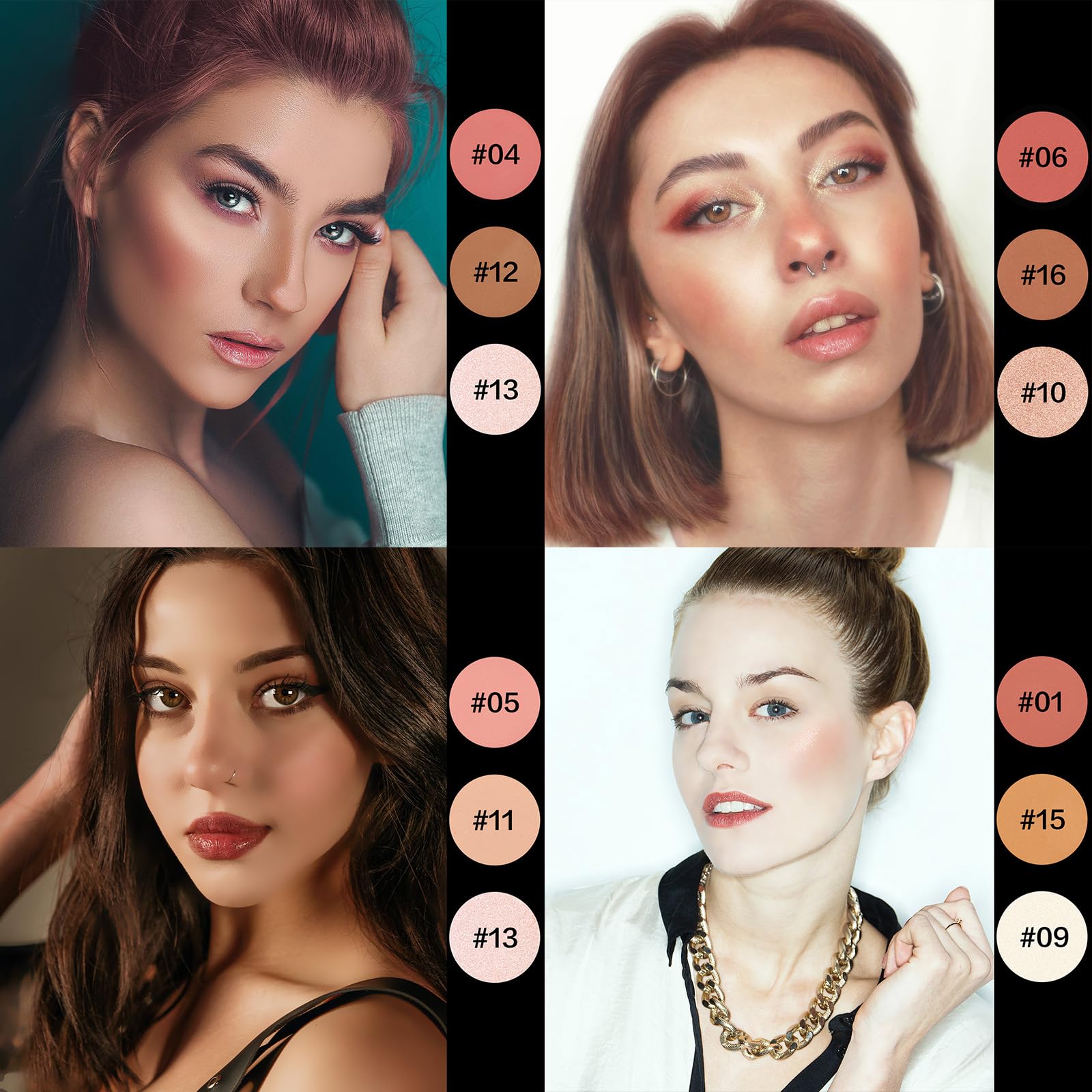 SPRINGSKY shade palette in-use demo shows day-to-night makeup versatility.