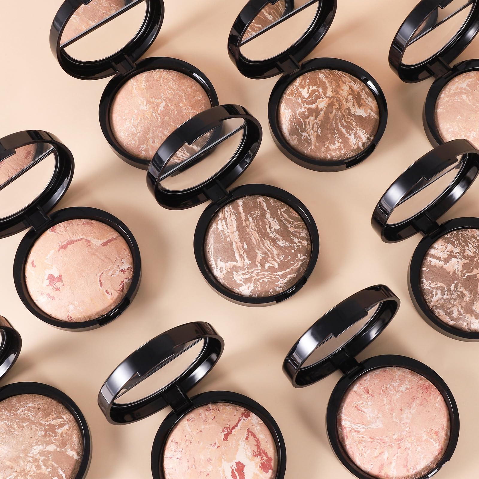 SPRINGSKY Baked Luminous Powder long-wear setting for all-day coverage