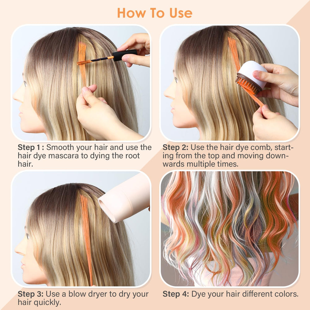 SPRINGSUGAR color application on dark hair with even, vibrant coverage