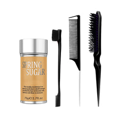 SPRINGSUGAR hair-wax-stick packaging showing portable design for on-the-go styling