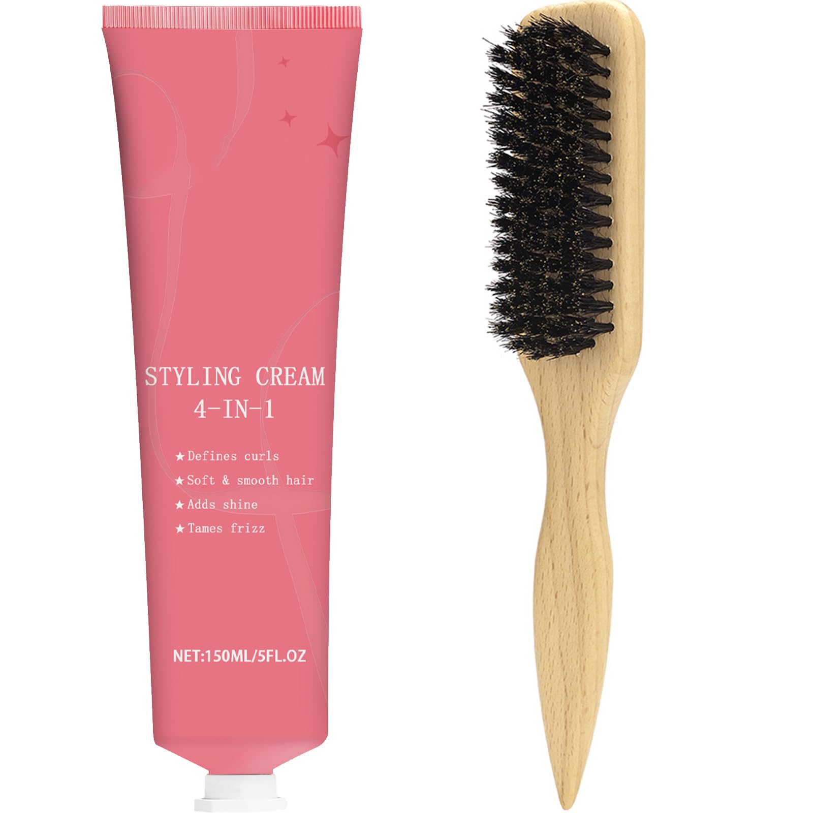 SPRINGSUGAR styling-cream-dispense shows smooth, non-greasy application for daily frizz control.