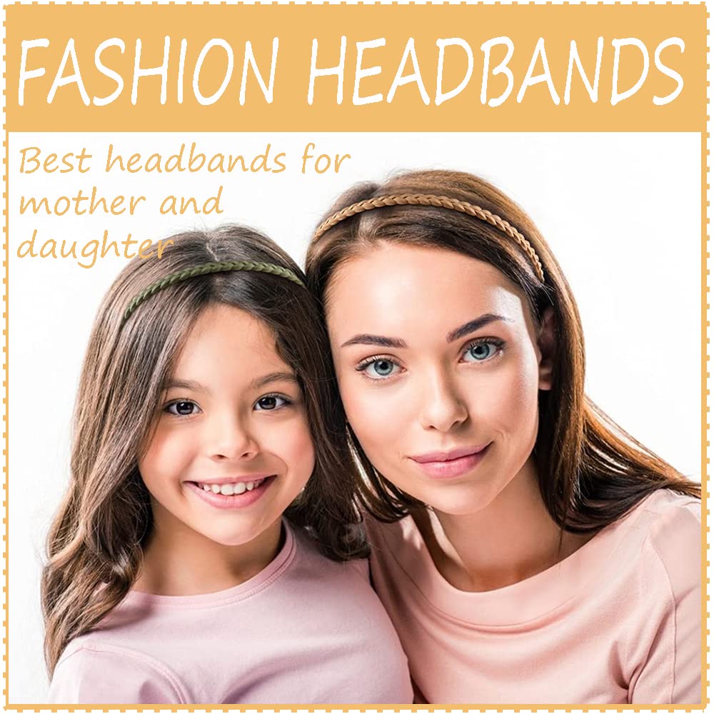Springtime headbands offer flexible material for comfortable wear.