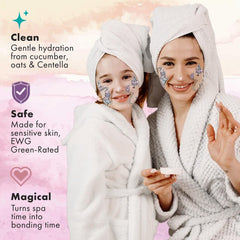 Sprk Naturals Unicorn mask with Centella Asiatica and cucumber promotes gentle hydration.