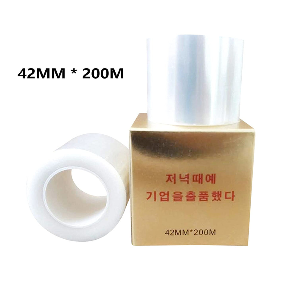 S.Q disposable plastic wrap material offers ultra-thin protection for cosmetics.