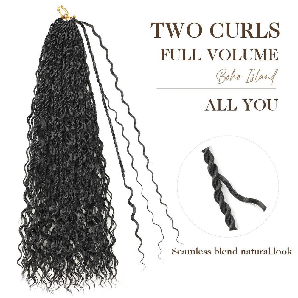 Srcdtvlk lightweight crochet hair delivering breathable daily wear
