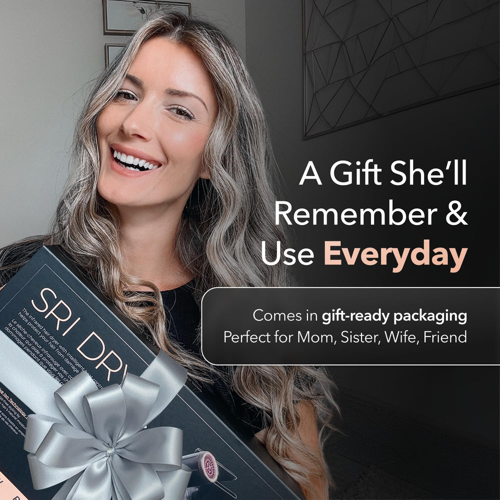 DryQ dries with ionic technology to help reduce frizz during styling