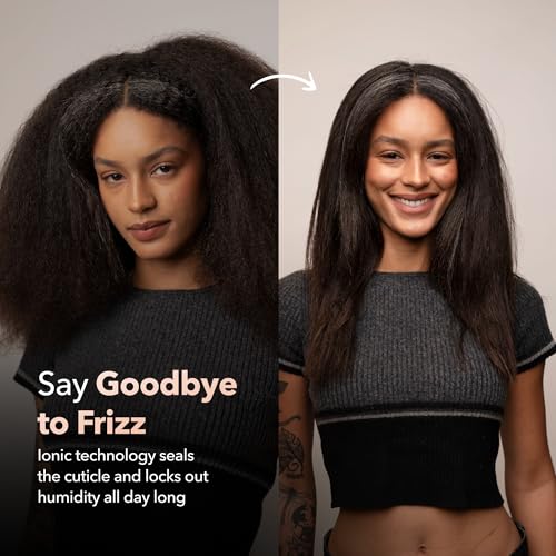 SRILabs StyleQ negative ions reduce frizz for sleek, hydrated results.
