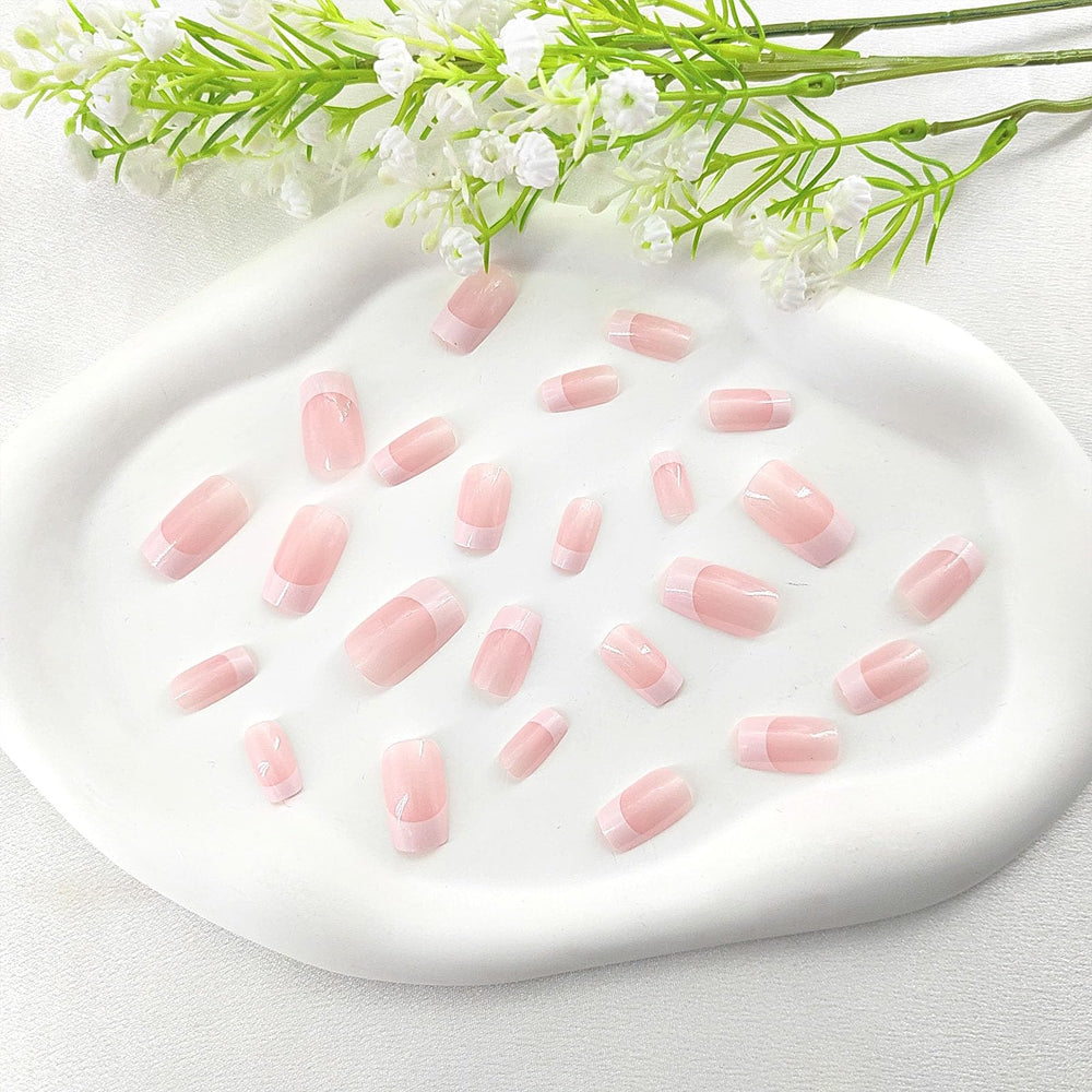 SRIMNUYY easy trim and file nails help achieve a better natural fit.