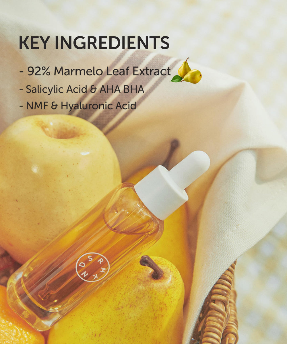SRMKND SERUMKIND salicylic acid action on pores suggests gentle exfoliation.