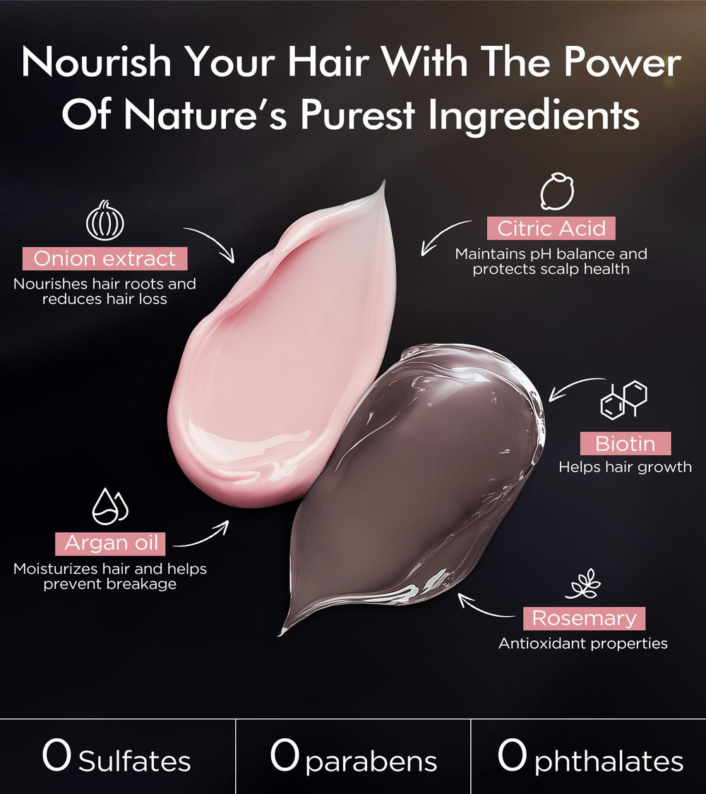 Srripo hair growth close-up showing volume