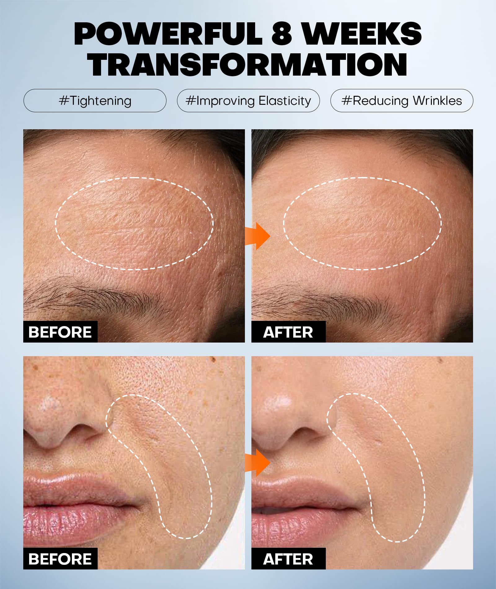 Srripo Radiant Glow mask graphic emphasizes hyaluronic acid hydration