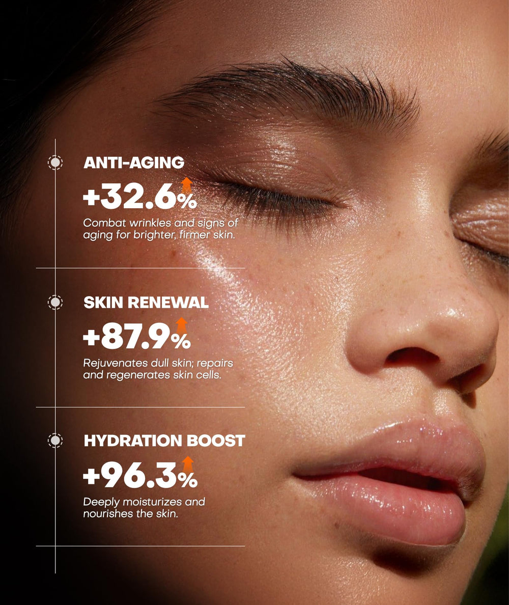 Srripo Radiant Glow mask on-face application for overnight use