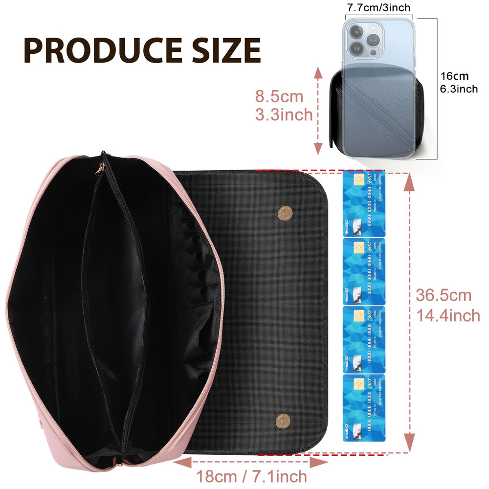SS Hair Tools Travel Bag interior layout reveals pockets and elastic bands for organization.