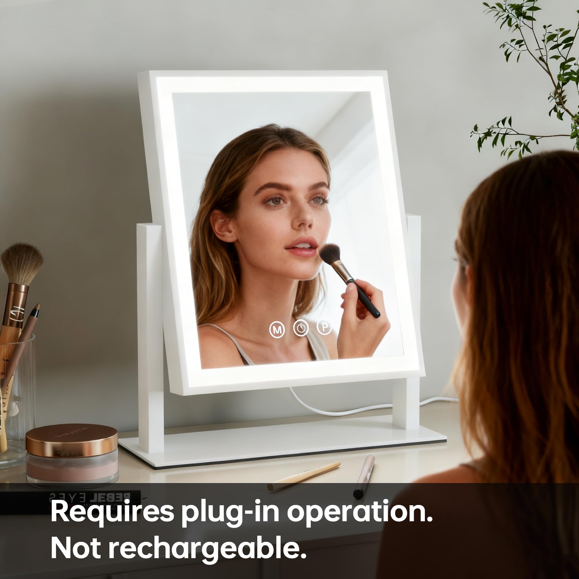 SSTBLEV vanity mirror with lights with 10X magnifier for precise detailing