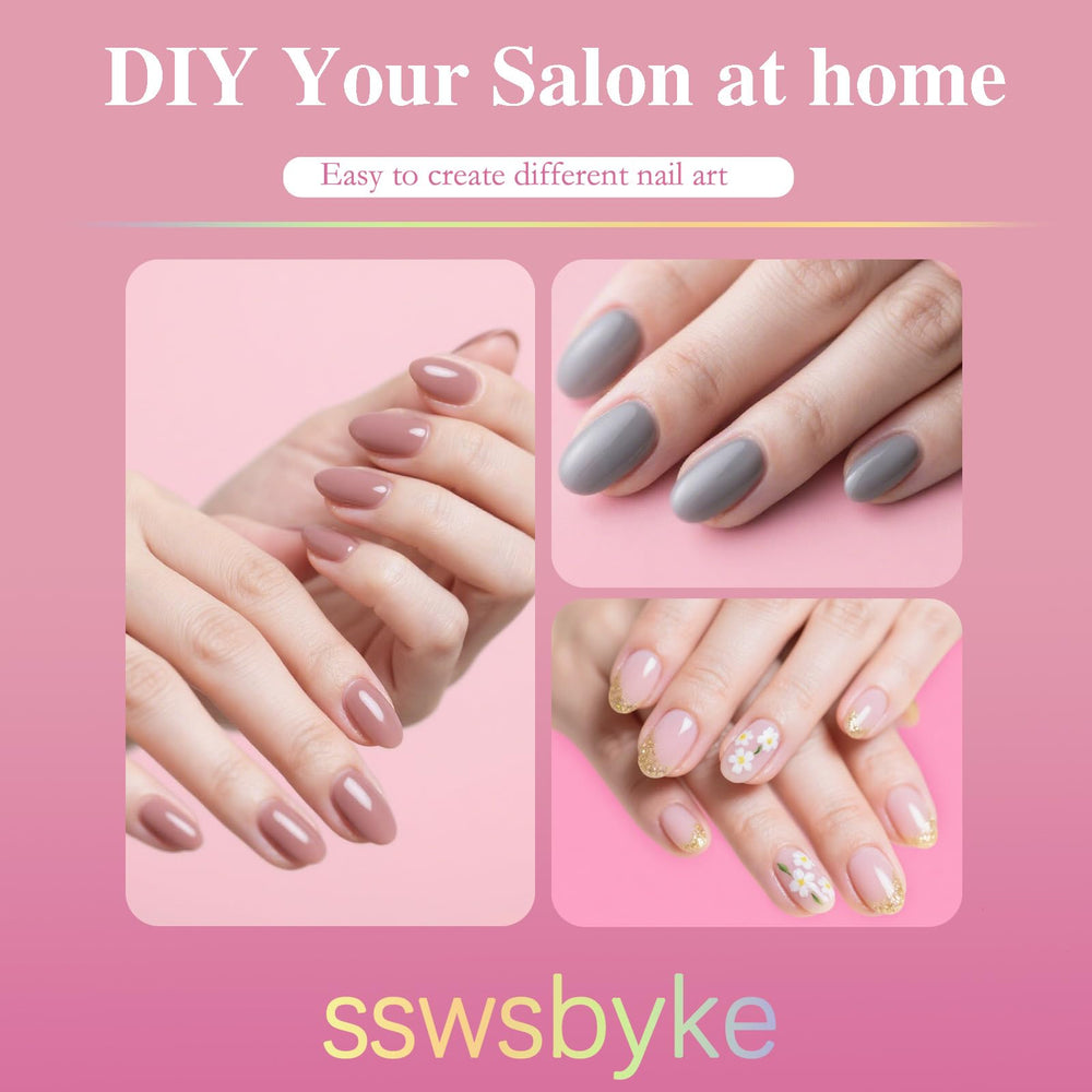 SSWSBYKE 300 pieces and 15 sizes shown for precise universal nail fit