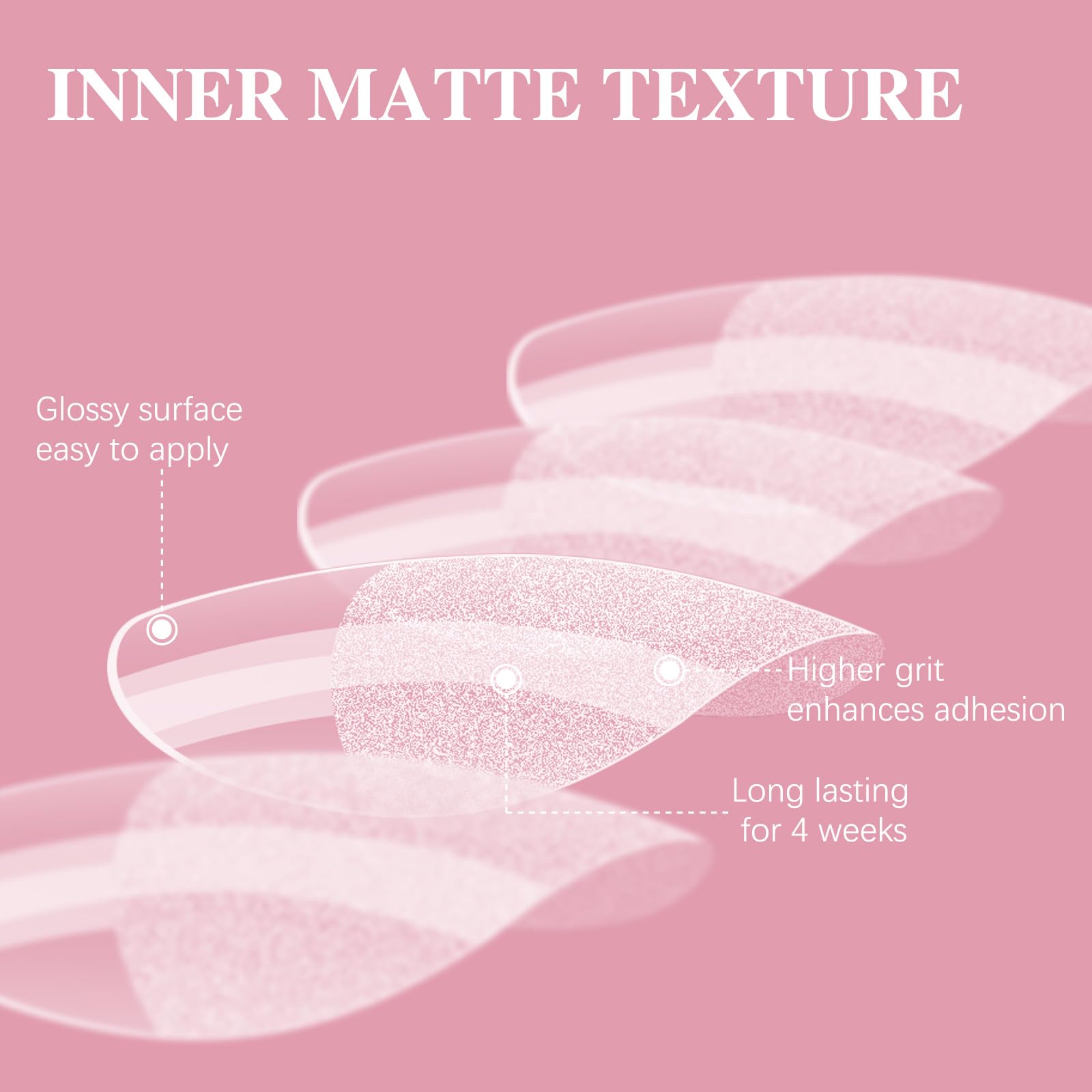 SSWSBYKE gel acrylic dip tip set aligned for easy no-trace shaping