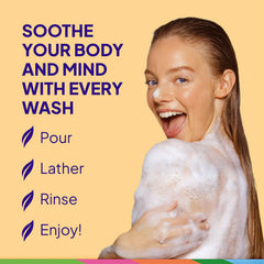 St. Ives exfoliating pink lemon mandarin bottle for refreshed, radiant skin after shower.