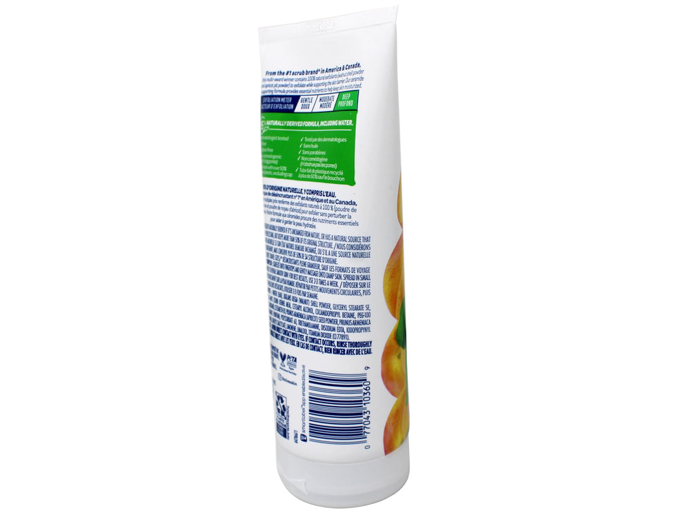 St. Ives Fresh Skin Scrub after-rinse glow closeup demonstrates refreshed skin.