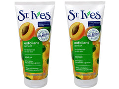 St. Ives Fresh Skin Scrub Apricot bottle front for daily exfoliation.
