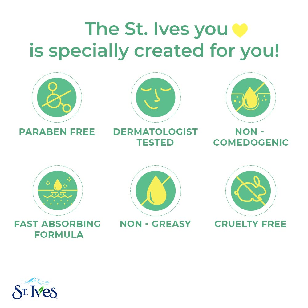 St. Ives Nourish & Glow applying cream on the skin for smooth absorption