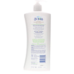 St. Ives Nourish & Soothe lotion being applied for daily moisturization