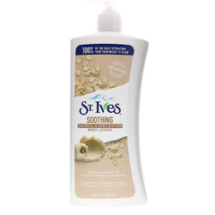 St. Ives Nourish & Soothe oatmeal lotion bottle for comforting hydration