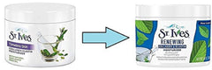 St Ives moisturizer being applied for daily hydration on all skin types