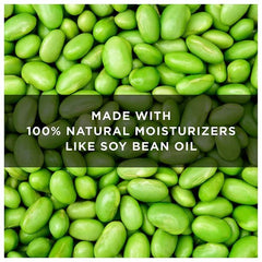 St. Ives Renewing Lotion label detail highlights USA-sourced natural moisturizers.