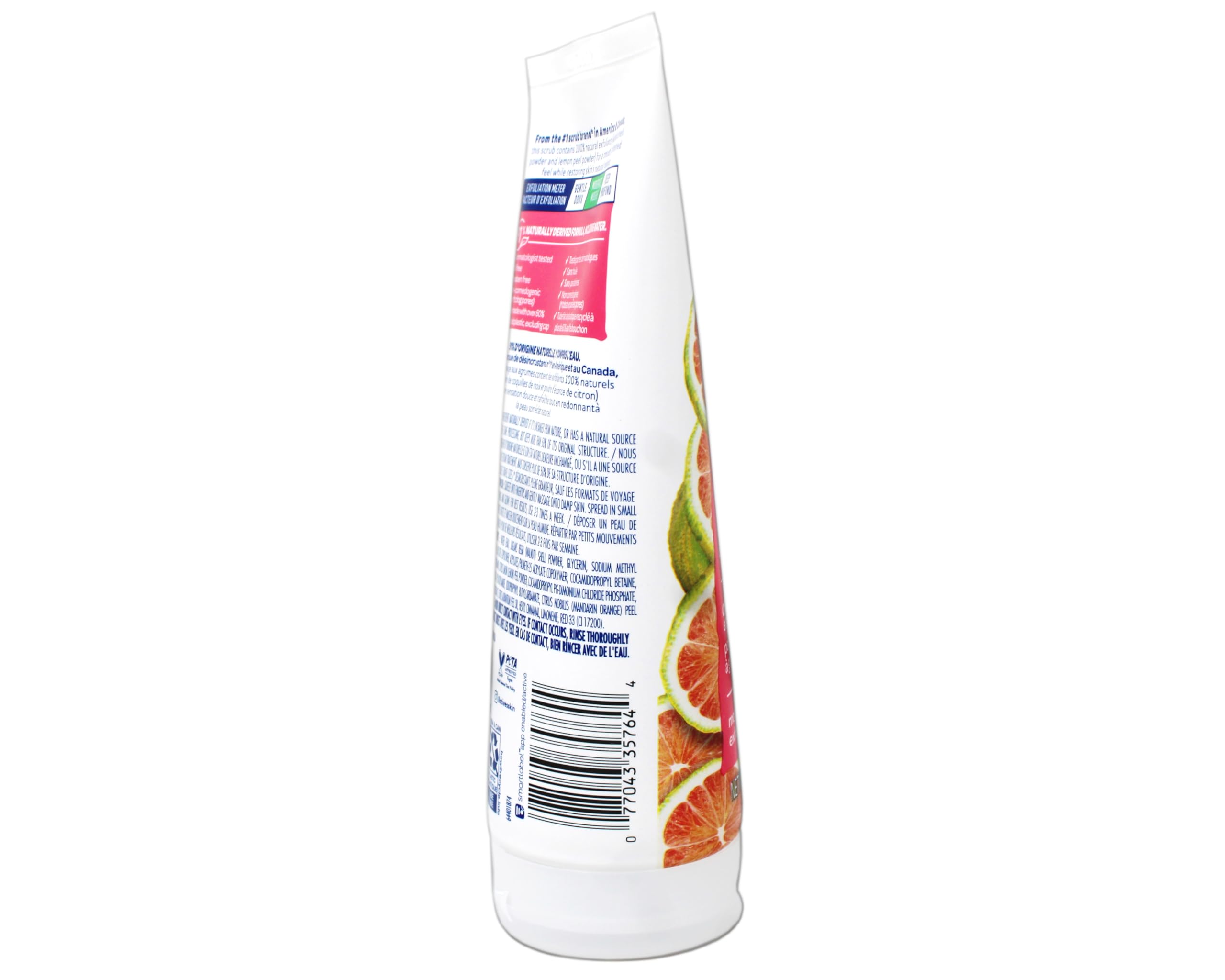 St. Ives 6-ounce bottle on a countertop demonstrates convenient size for routine use.