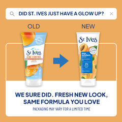 St. Ives walnut-shell exfoliant texture for gentle dead-skin removal