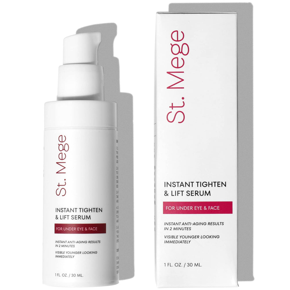 St. Mege Instant lift before-event demonstrate quick enhancement